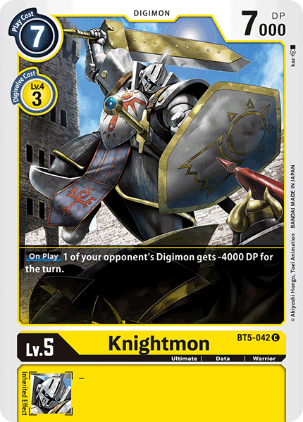 Knightmon [BT5-042] [Battle of Omni] | Devastation Store