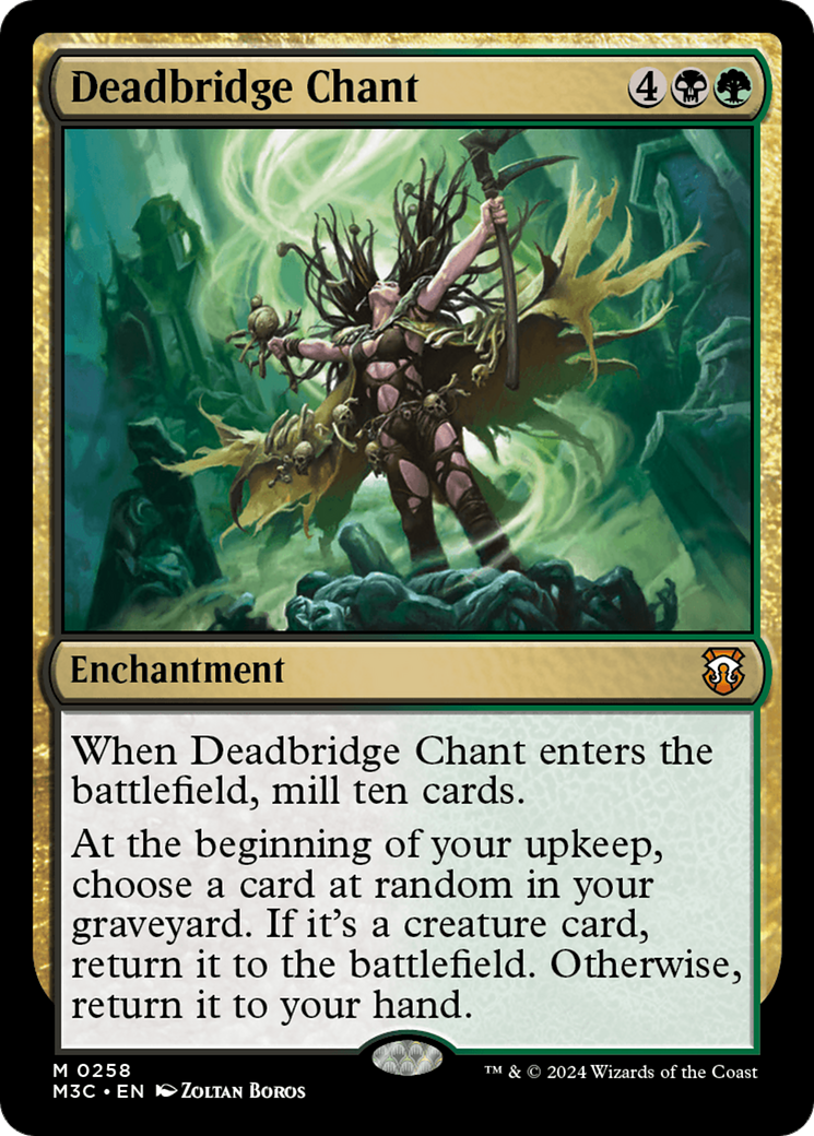 Deadbridge Chant (Ripple Foil) [Modern Horizons 3 Commander] | Devastation Store