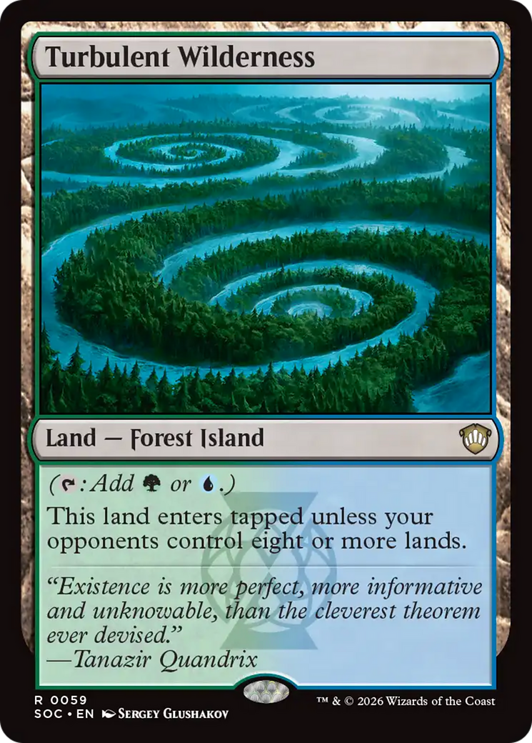 Turbulent Wilderness [Secrets of Strixhaven Commander] | Devastation Store