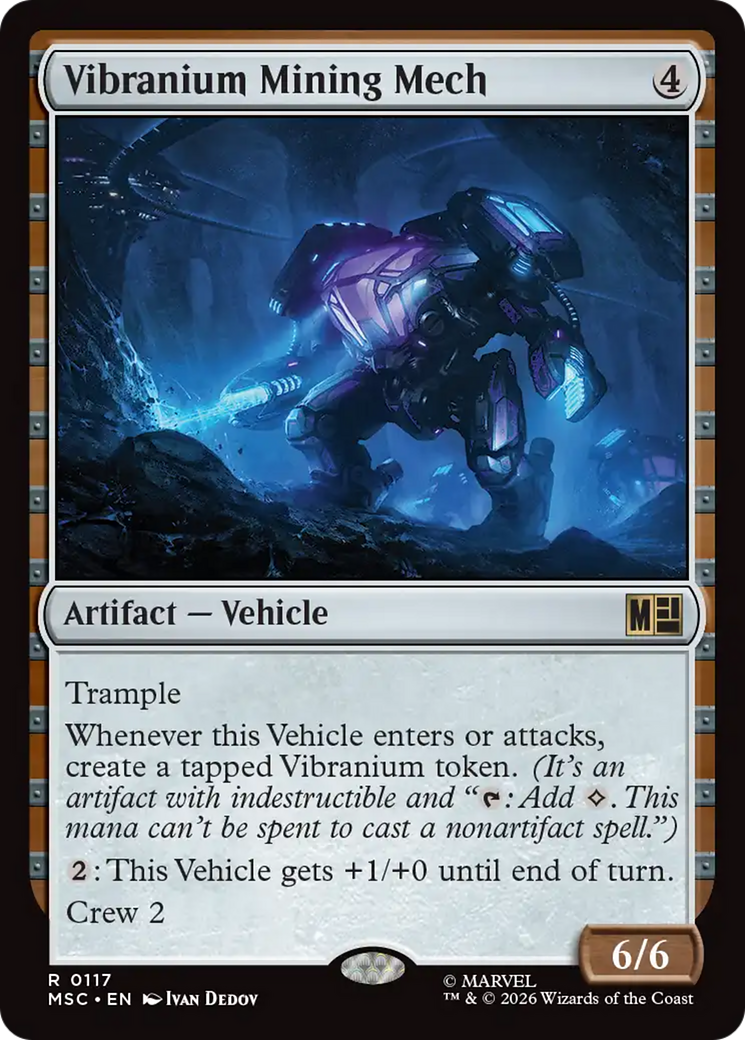 Vibranium Mining Mech [Marvel Super Heroes Commander] | Devastation Store