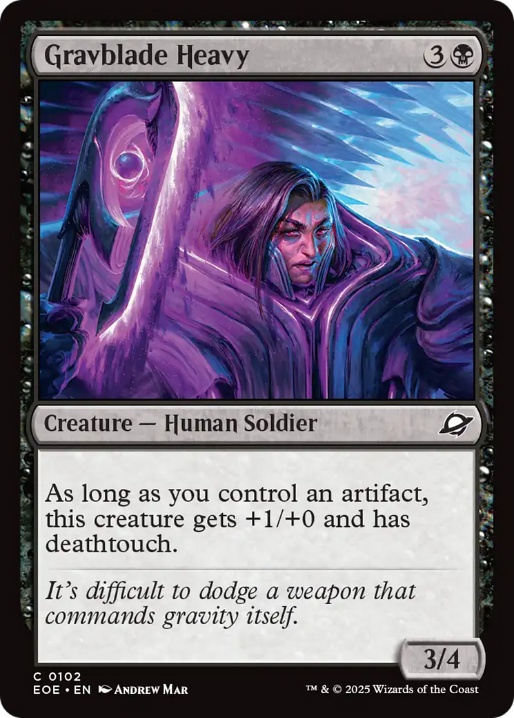 Gravblade Heavy [Edge of Eternities] | Devastation Store