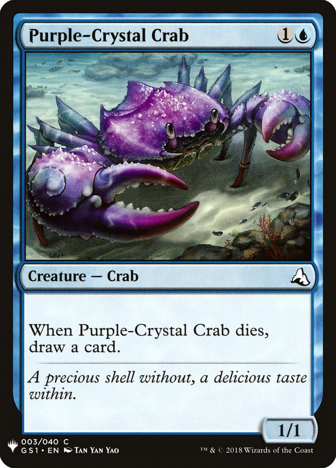 Purple-Crystal Crab [Mystery Booster] | Devastation Store