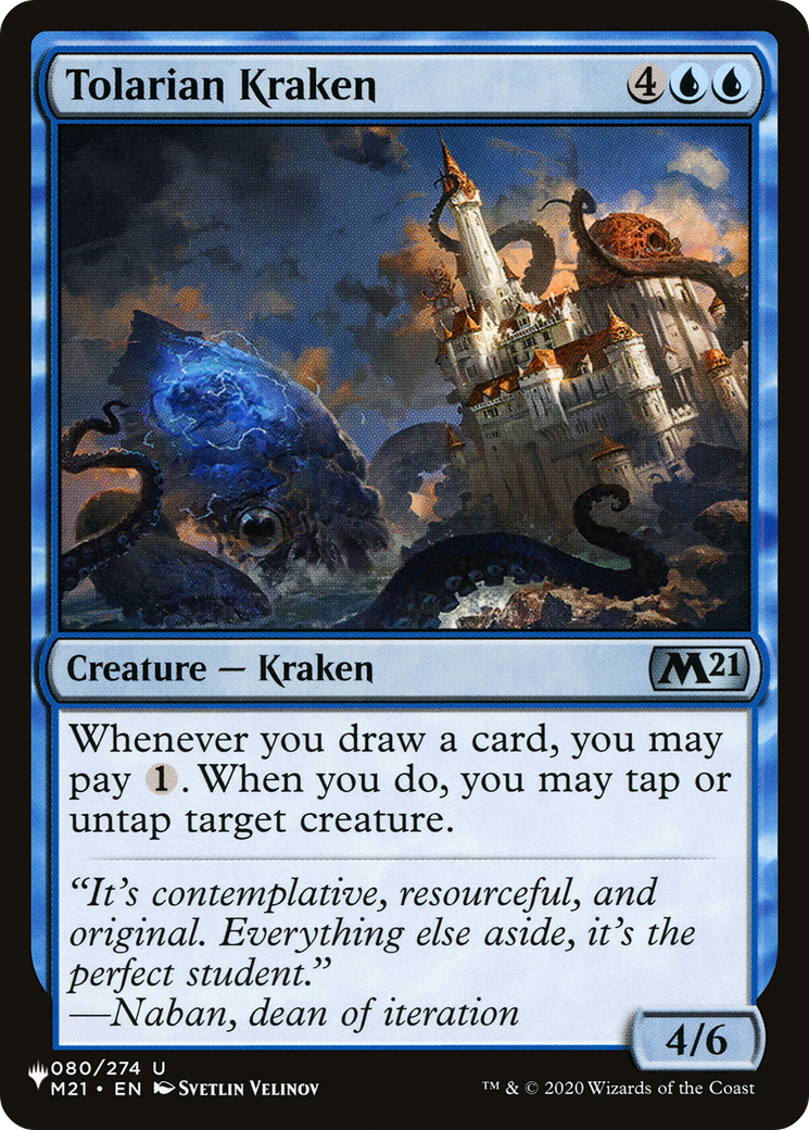 Tolarian Kraken [The List Reprints] | Devastation Store