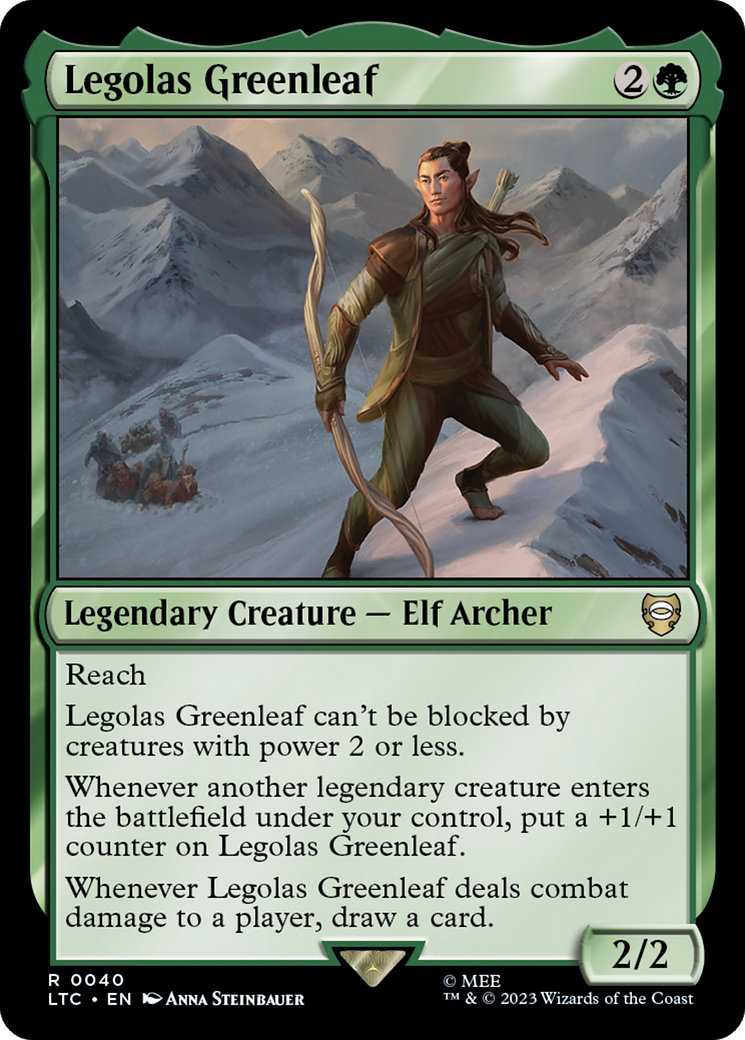 Legolas Greenleaf [The Lord of the Rings: Tales of Middle-Earth Commander] | Devastation Store