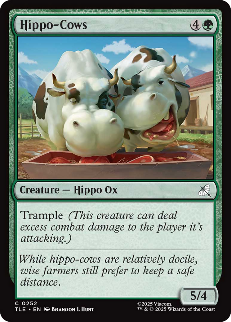 Hippo-Cows [Avatar: The Last Airbender: Eternal-Legal] | Devastation Store