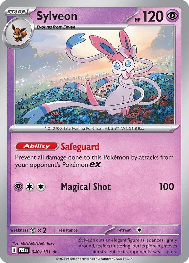 Sylveon (040/131) [Scarlet & Violet: Prismatic Evolutions] | Devastation Store