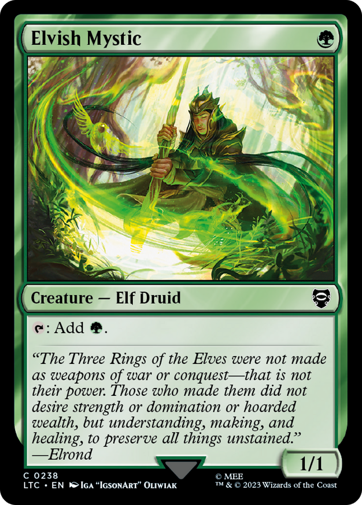 Elvish Mystic [The Lord of the Rings: Tales of Middle-Earth Commander] | Devastation Store
