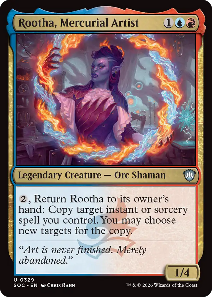Rootha, Mercurial Artist [Secrets of Strixhaven Commander] | Devastation Store