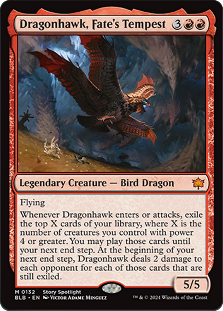Dragonhawk, Fate's Tempest [Bloomburrow] | Devastation Store