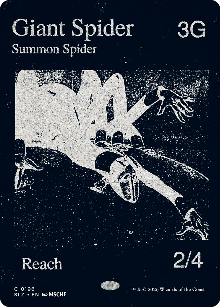 Giant Spider (0317) [Secret Lair x MSCHF: The Zeta Set] | Devastation Store