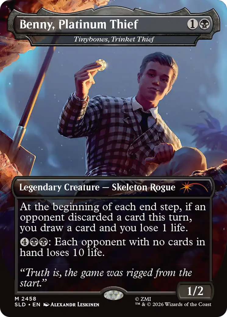Benny, Platinum Thief - Tinybones, Trinket Thief [Secret Lair Drop Series] | Devastation Store