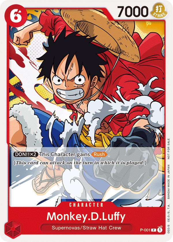Monkey.D.Luffy (Super Pre-Release) [Participant] [One Piece Promotion Cards] | Devastation Store