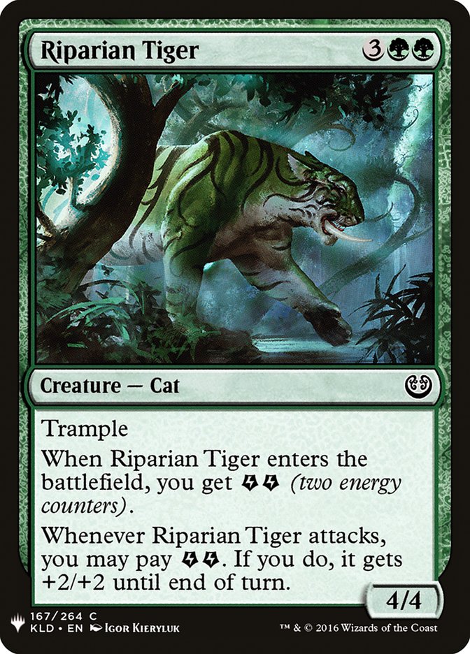 Riparian Tiger [Mystery Booster] | Devastation Store