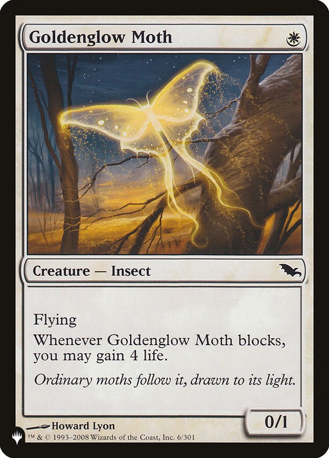 Goldenglow Moth [The List] | Devastation Store