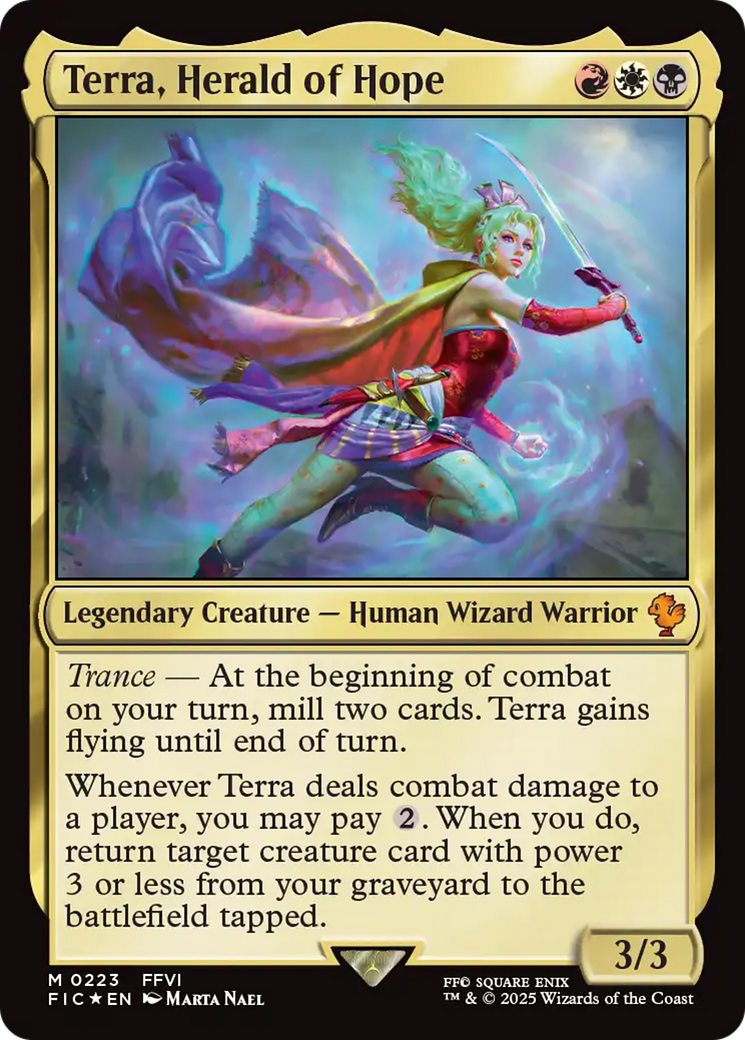 Terra, Herald of Hope (Surge Foil) [FINAL FANTASY Commander] | Devastation Store