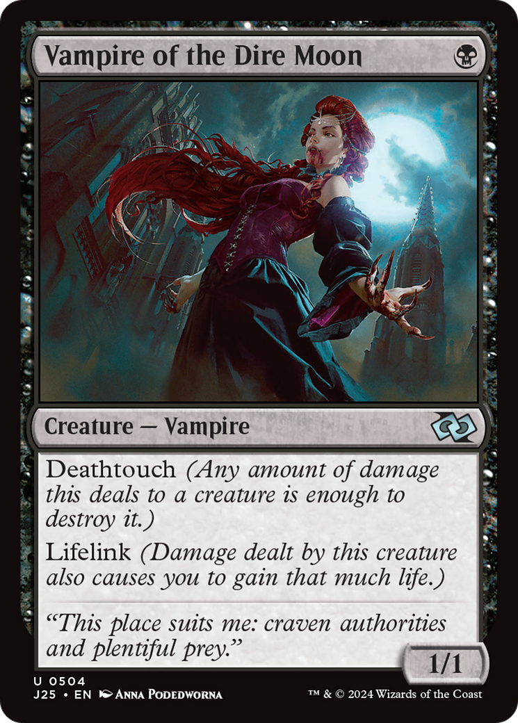 Vampire of the Dire Moon [Foundations Jumpstart] | Devastation Store