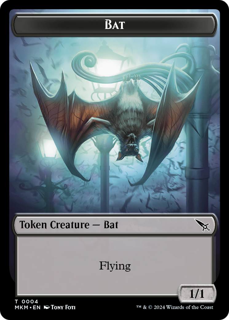 Bat Token [Murders at Karlov Manor Tokens] | Devastation Store