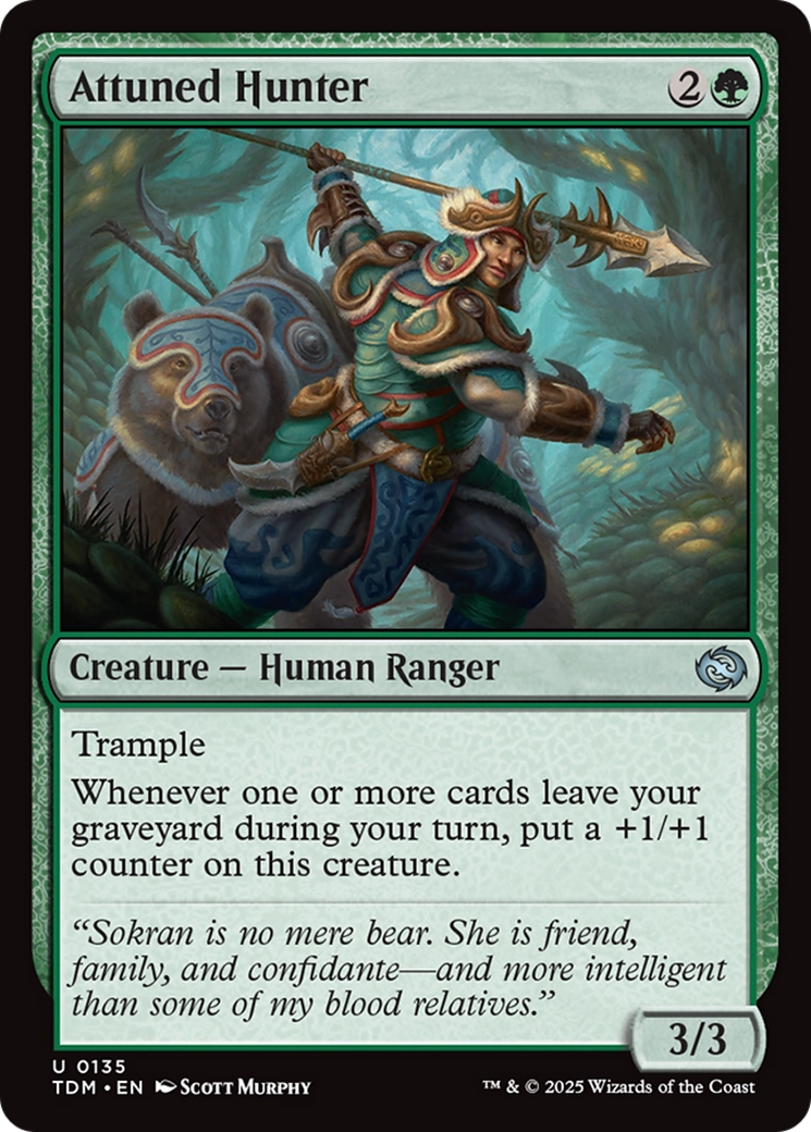 Attuned Hunter [Tarkir: Dragonstorm] | Devastation Store