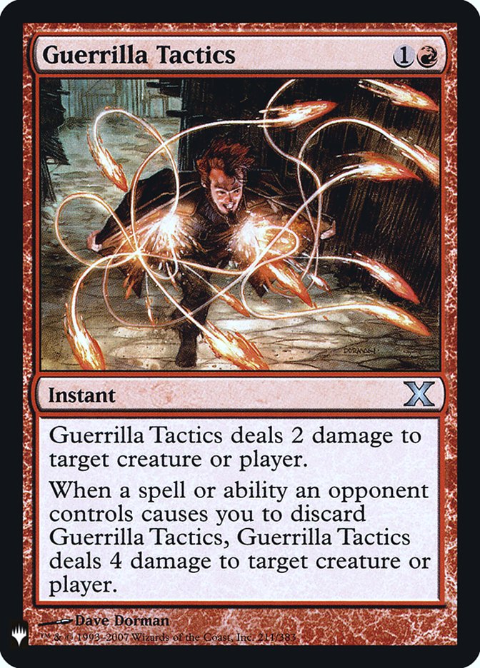 Guerrilla Tactics [Mystery Booster] | Devastation Store