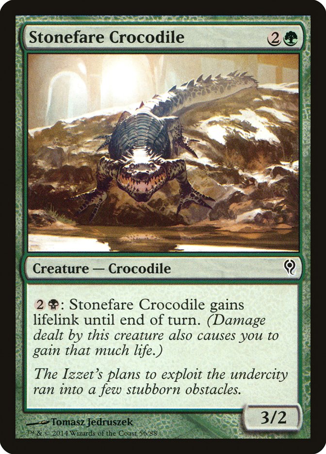 Stonefare Crocodile [Duel Decks: Jace vs. Vraska] | Devastation Store
