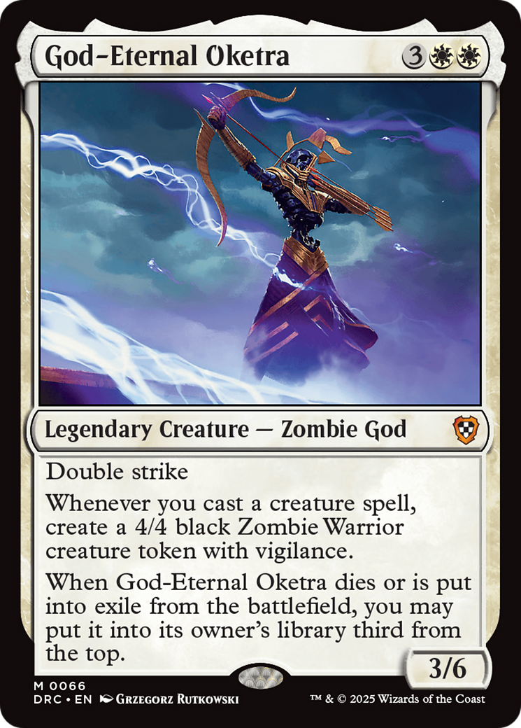 God-Eternal Oketra [Aetherdrift Commander] | Devastation Store