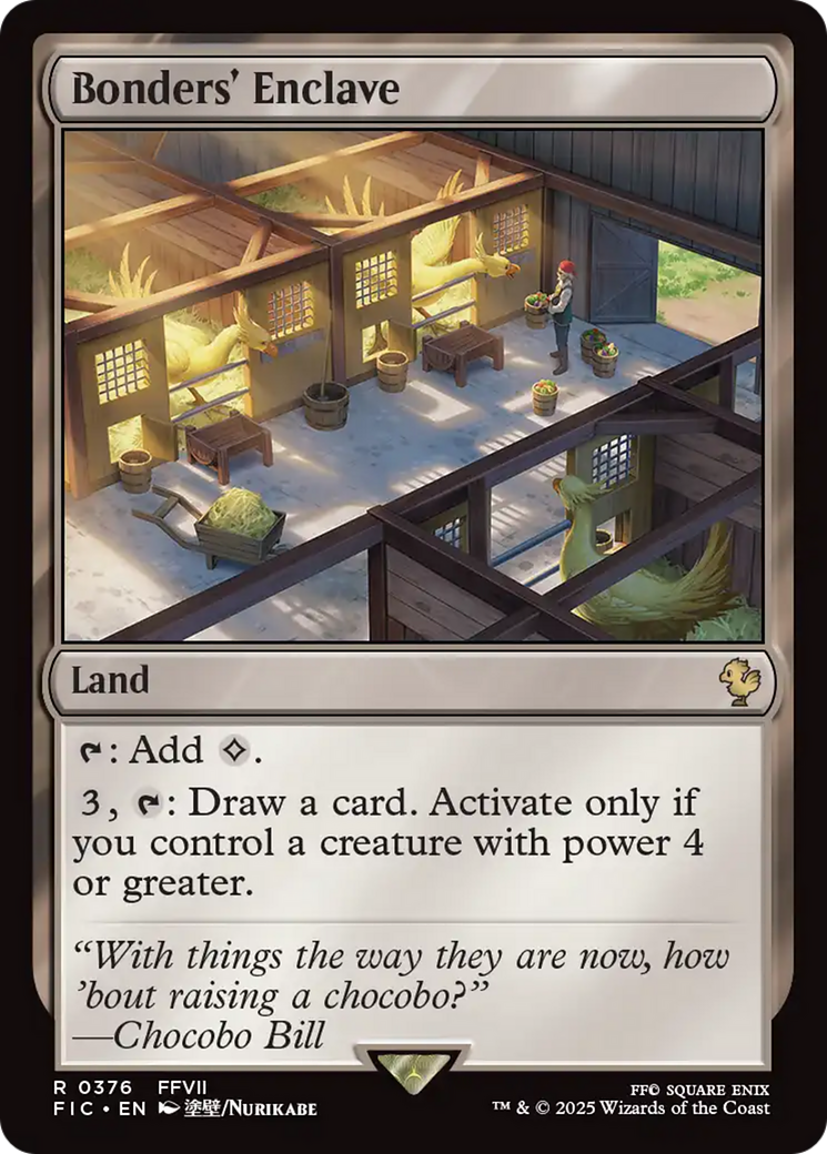 Bonders' Enclave [FINAL FANTASY Commander] | Devastation Store