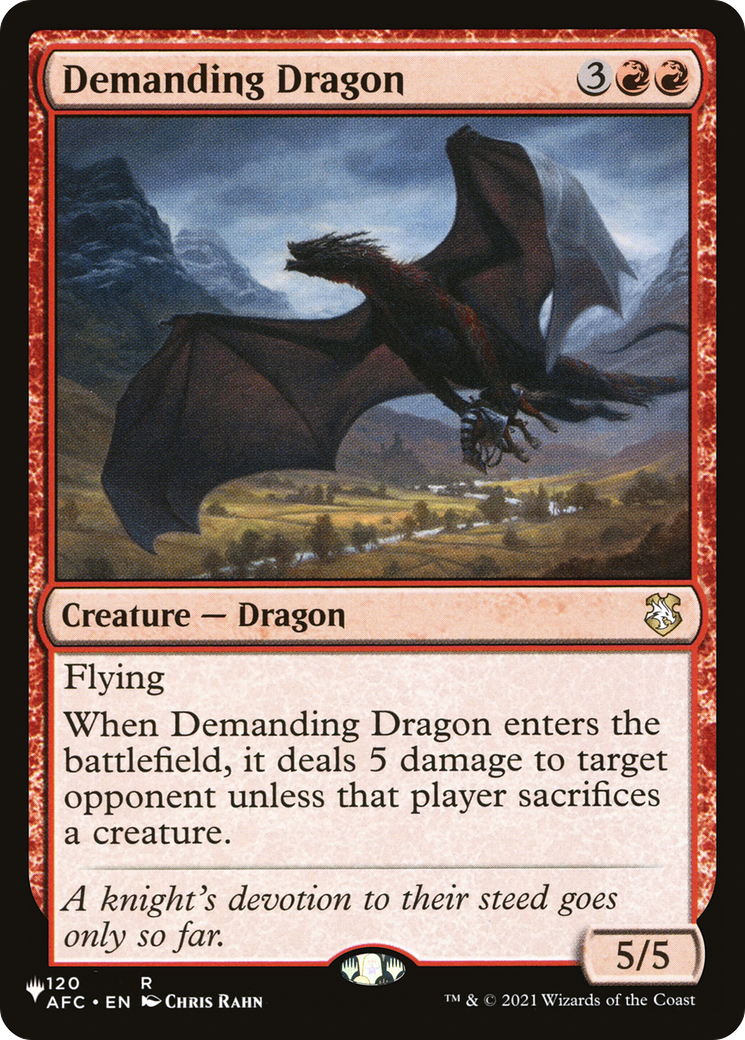 Demanding Dragon [The List] | Devastation Store