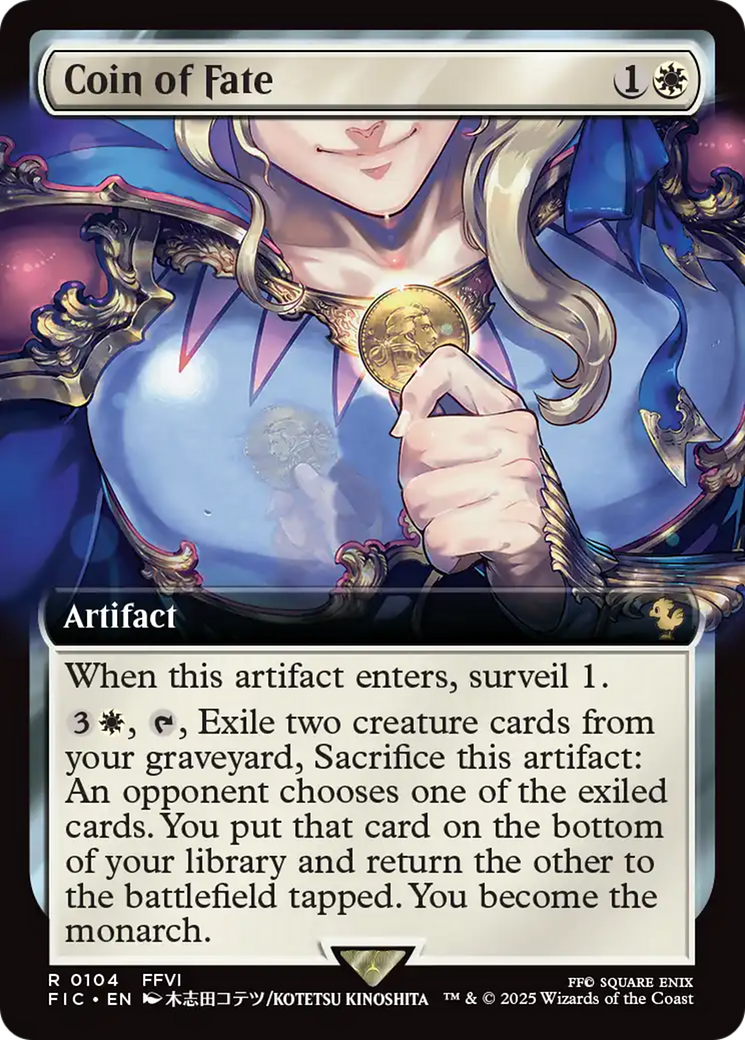 Coin of Fate (Extended Art) [FINAL FANTASY Commander] | Devastation Store