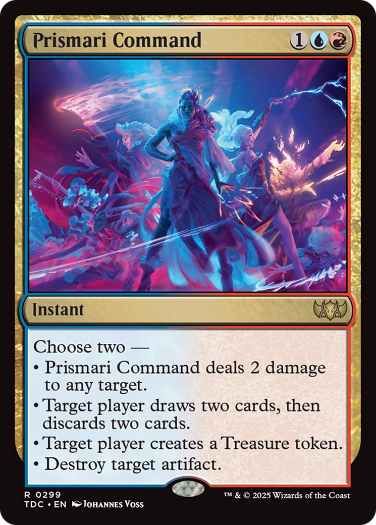 Prismari Command [Tarkir: Dragonstorm Commander] | Devastation Store