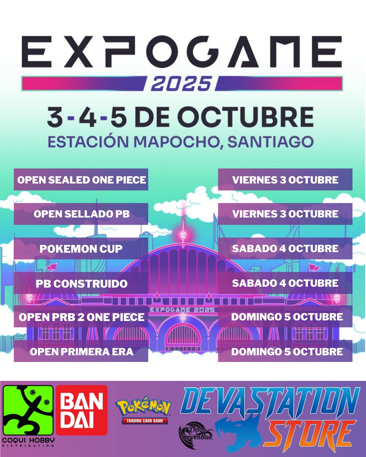 EXPOGAME ticket DemoDay | Devastation Store
