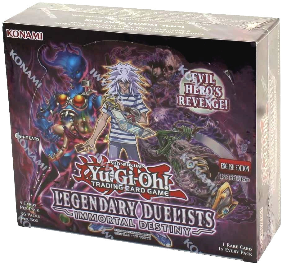 Legendary Duelists: Immortal Destiny - Booster Box (1st Edition) | Devastation Store