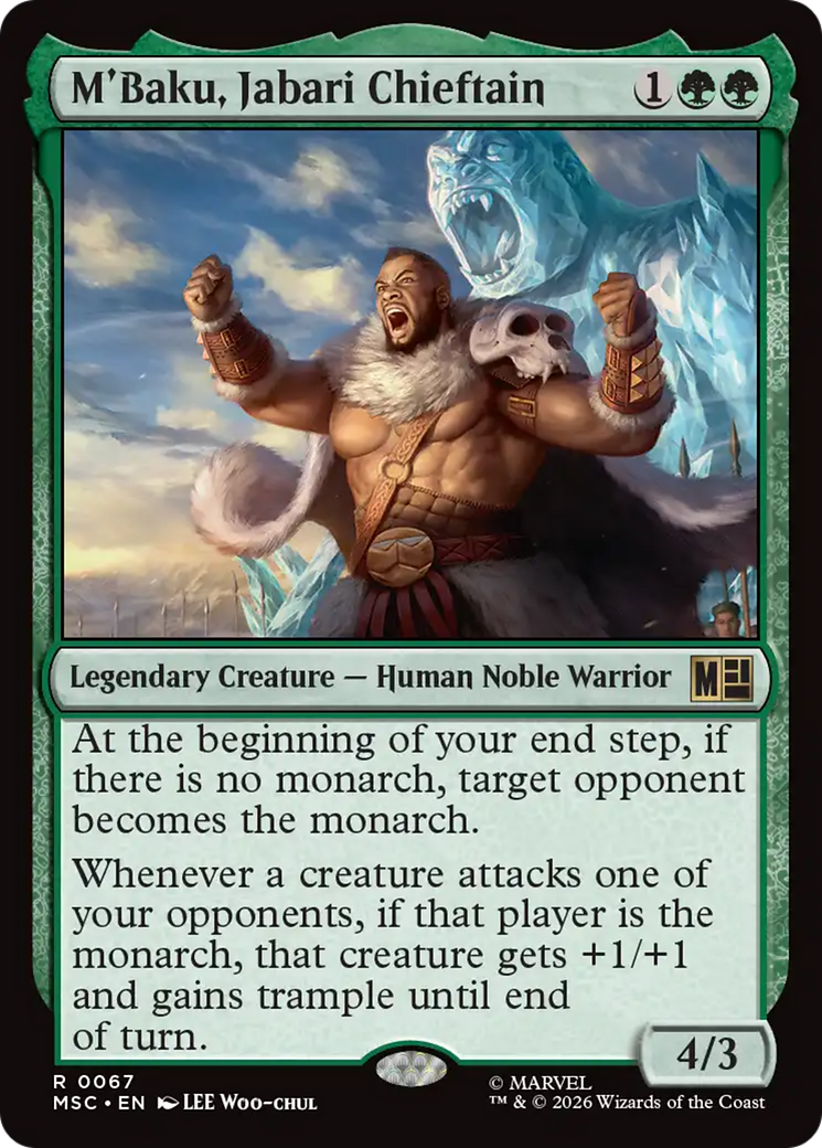 M'Baku, Jabari Chieftain [Marvel Super Heroes Commander] | Devastation Store