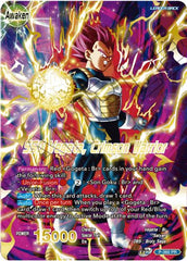 Vegeta // SSG Vegeta, Crimson Warrior (Gold Stamped) (P-360) [Promotion Cards] | Devastation Store