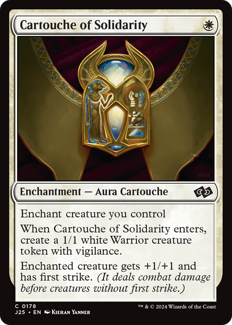 Cartouche of Solidarity [Foundations Jumpstart] | Devastation Store