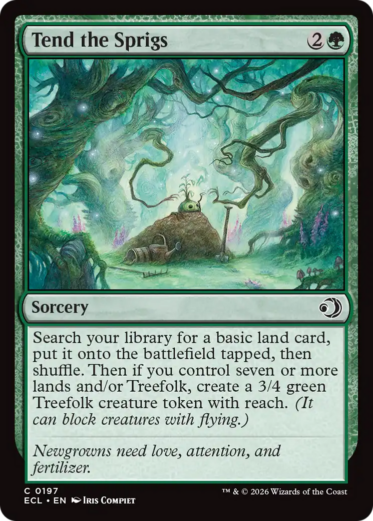 Tend the Sprigs [Lorwyn Eclipsed] | Devastation Store