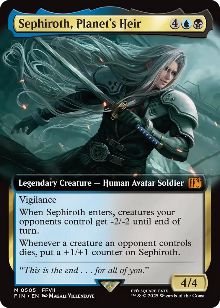 Sephiroth, Planet's Heir (Extended Art) [FINAL FANTASY] | Devastation Store
