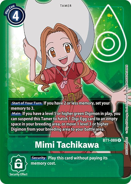 Mimi Tachikawa [BT1-089] (Official Tournament Pack Vol.3) [Release Special Booster Promos] | Devastation Store