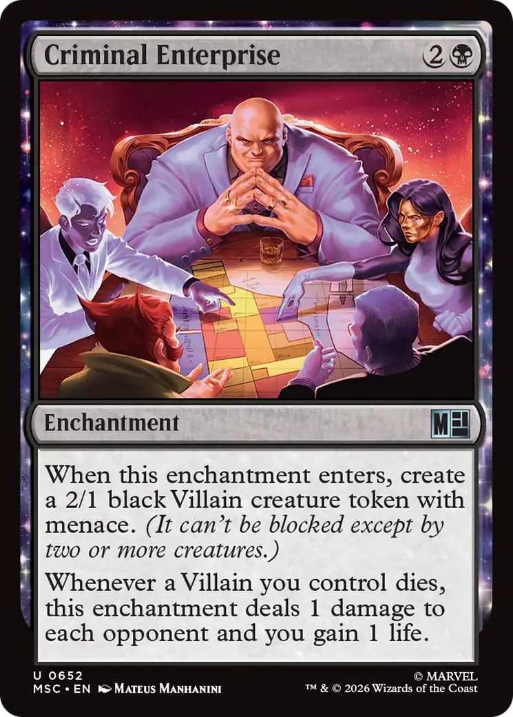 Criminal Enterprise [Marvel Super Heroes Commander] | Devastation Store