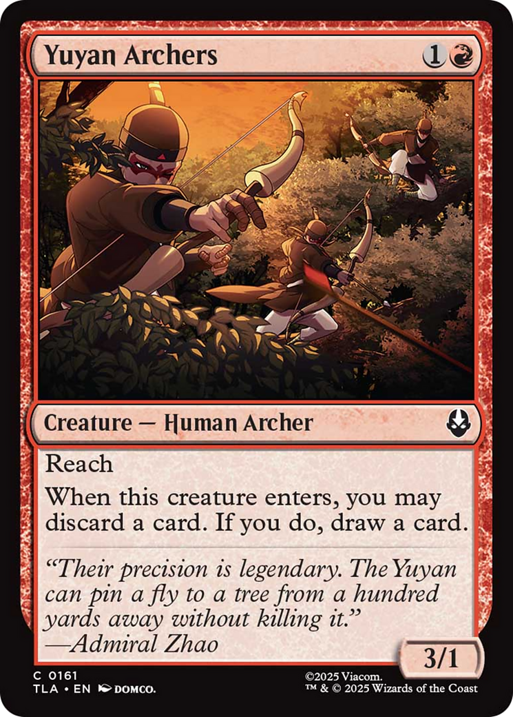 Yuyan Archers [Avatar: The Last Airbender] | Devastation Store