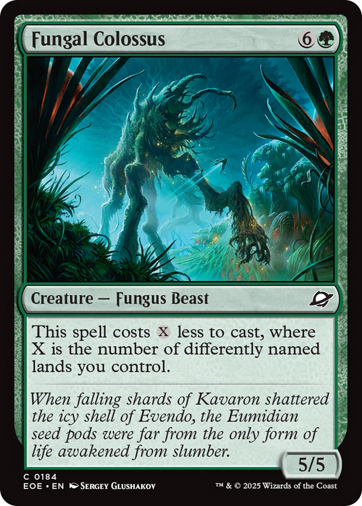 Fungal Colossus [Edge of Eternities] | Devastation Store