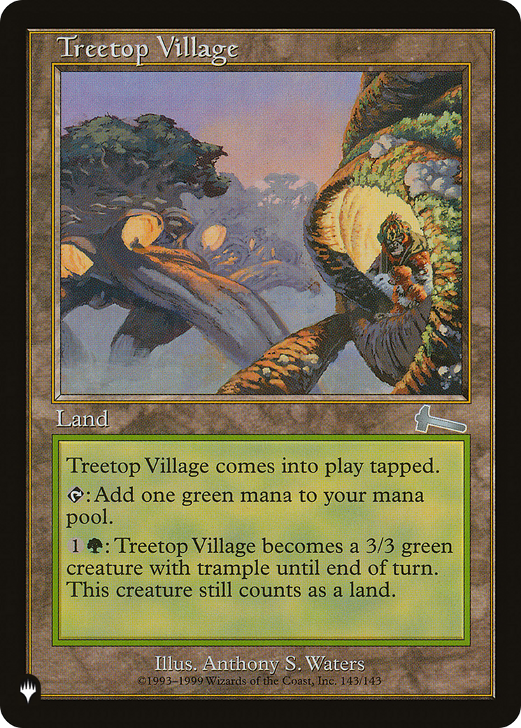 Treetop Village [The List Reprints] | Devastation Store