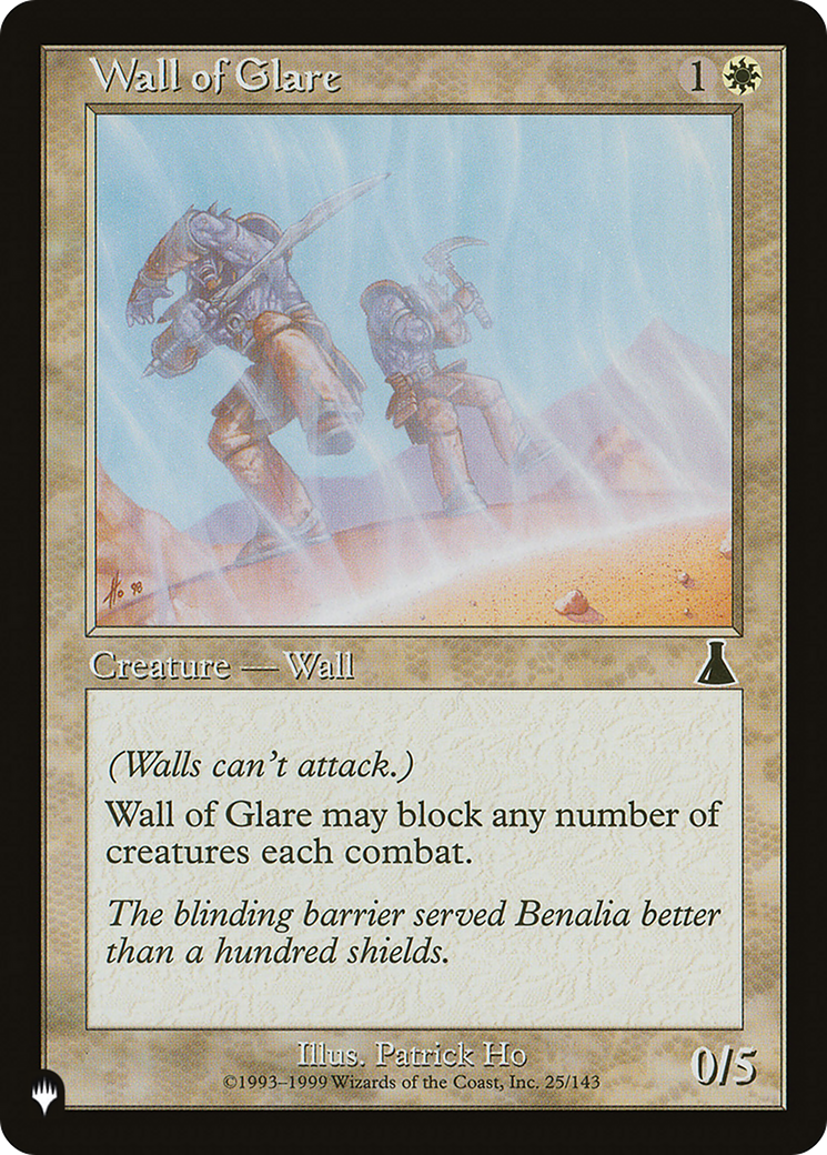 Wall of Glare [The List Reprints] | Devastation Store