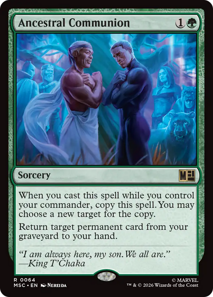 Ancestral Communion [Marvel Super Heroes Commander] | Devastation Store