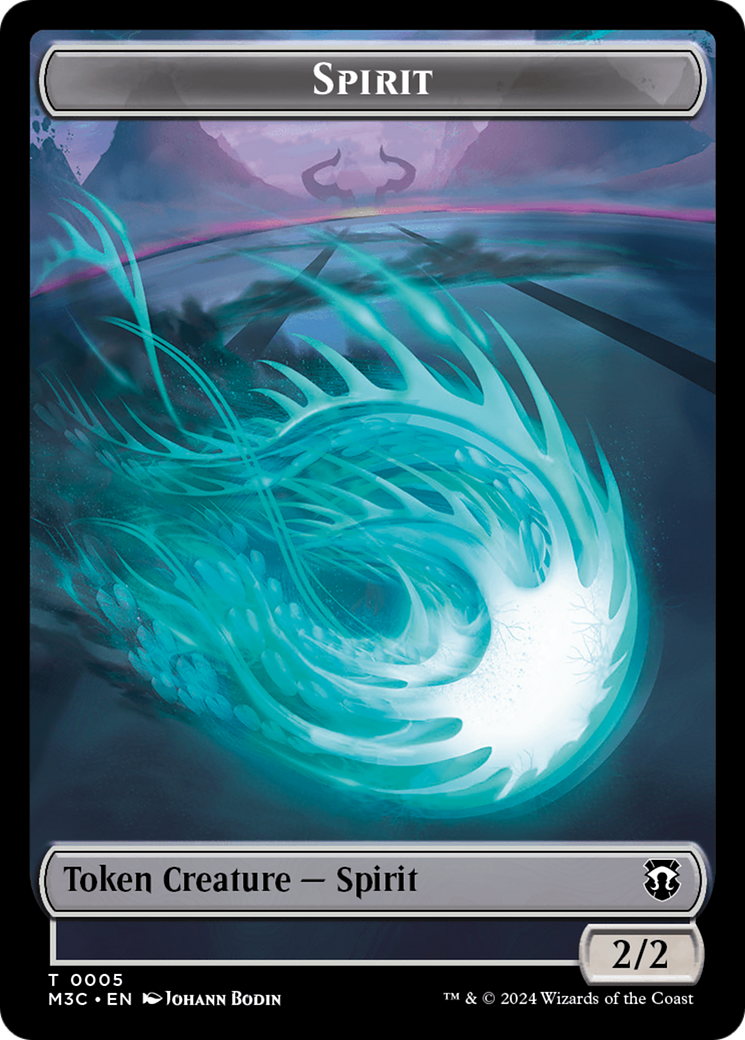 Eldrazi // Spirit Double-Sided Token [Modern Horizons 3 Commander Tokens] | Devastation Store