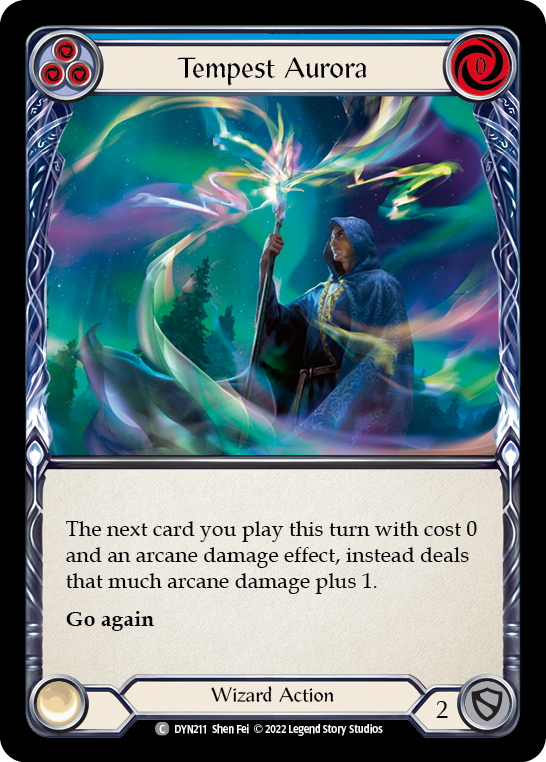 Tempest Aurora (Blue) [DYN211] (Dynasty) | Devastation Store