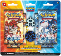 Double Crisis - Collector's Pin 4-Pack Blister (Team Aqua) | Devastation Store