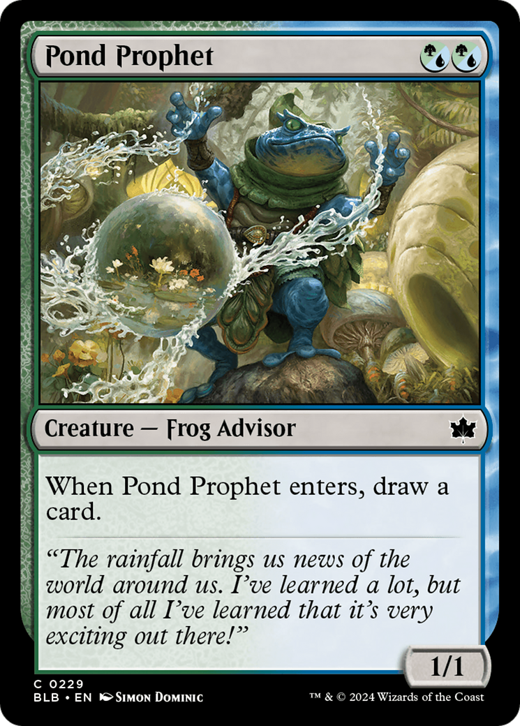 Pond Prophet [Bloomburrow] | Devastation Store