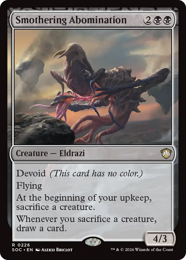 Smothering Abomination [Secrets of Strixhaven Commander] | Devastation Store