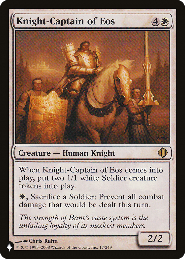 Knight-Captain of Eos [The List] | Devastation Store