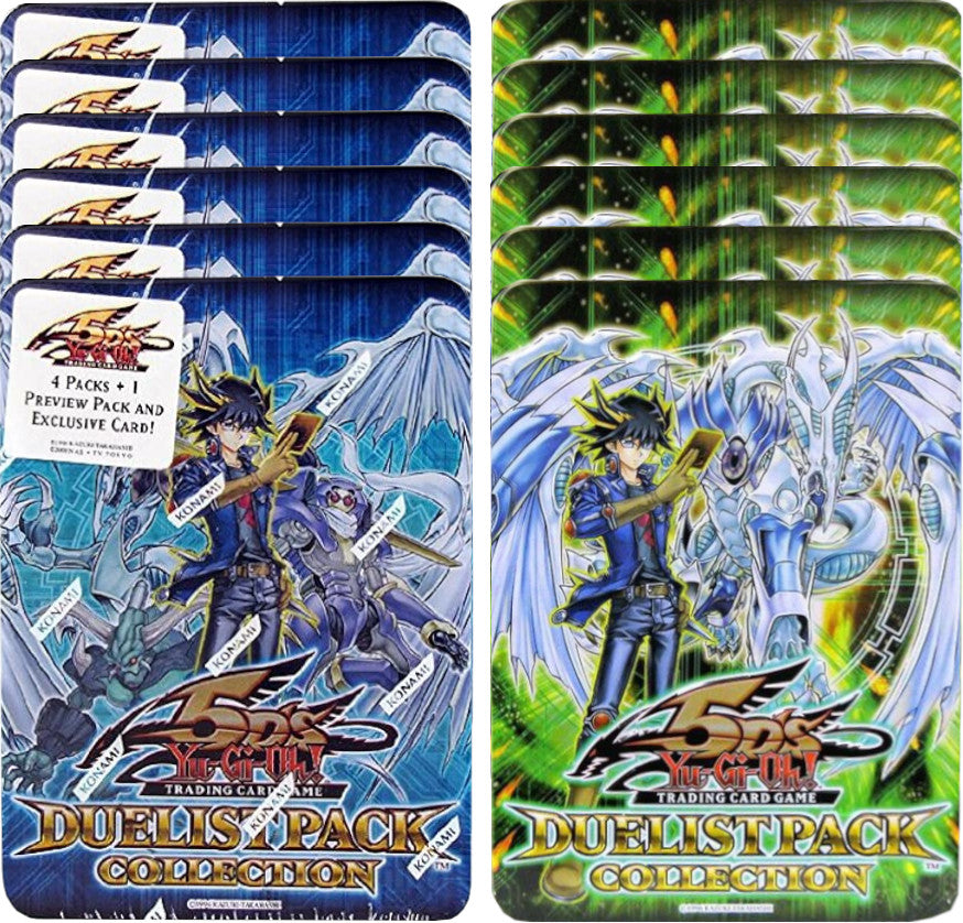 Collection Tin - Duelist Pack Display (Green & Blue) | Devastation Store